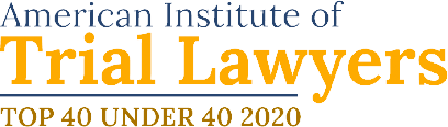 American Institute of Trial lawyers Top 40 Under 40 2020